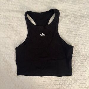 ALO Yoga Black Tank Top